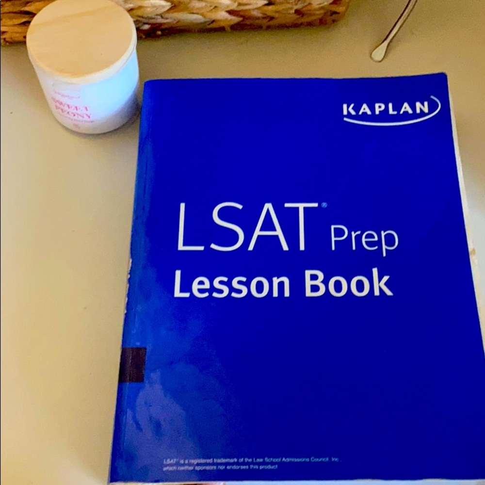 Used LSAT KAPLAN PREP LESSON BOOK